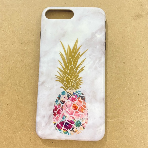 Marble Pineapple iPhone Phone Case - Picture 1 of 2
